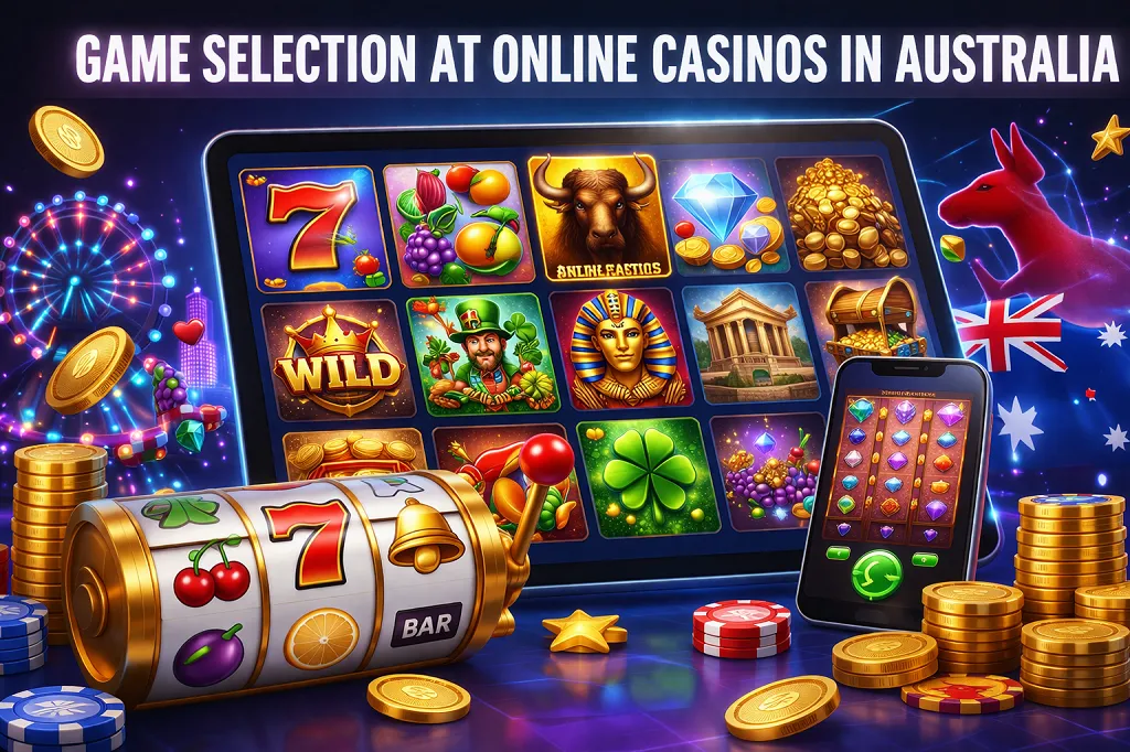 Game Selection At Online Casinos In Australia